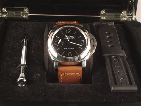 crown guard panerai|original panerai watch strap.